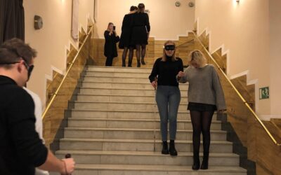Nevidomé návštěvníky v Městských divadlech pražských hýčkají