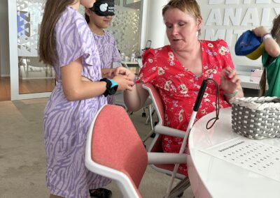 Stanoviště na Dni pro zaměstnance Accentura Prague Cyber Fusion Center (2024)